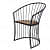 Obra Wood Arm Chair - photo