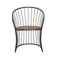 Obra Wood Arm Chair - left_view