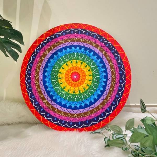 Rainbow wall decoration