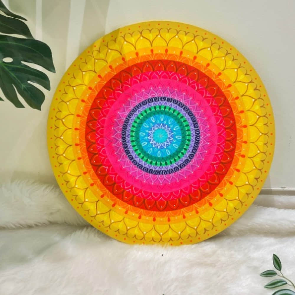 Sunshine mandala wall hanging - photo