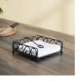 Wrought Iron Decorative Tissue Paper Holder, Napkin Holder - front_view