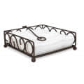 Wrought Iron Decorative Tissue Paper Holder, Napkin Holder - left_view
