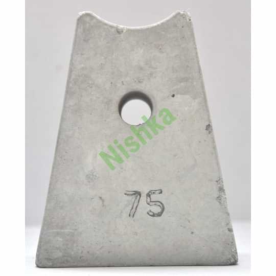 75 mm Square Cover Block - photo