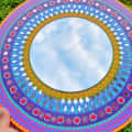 Mandala mirror - left_view