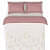 Bedsheet ( Kantha Peach ) - top_view