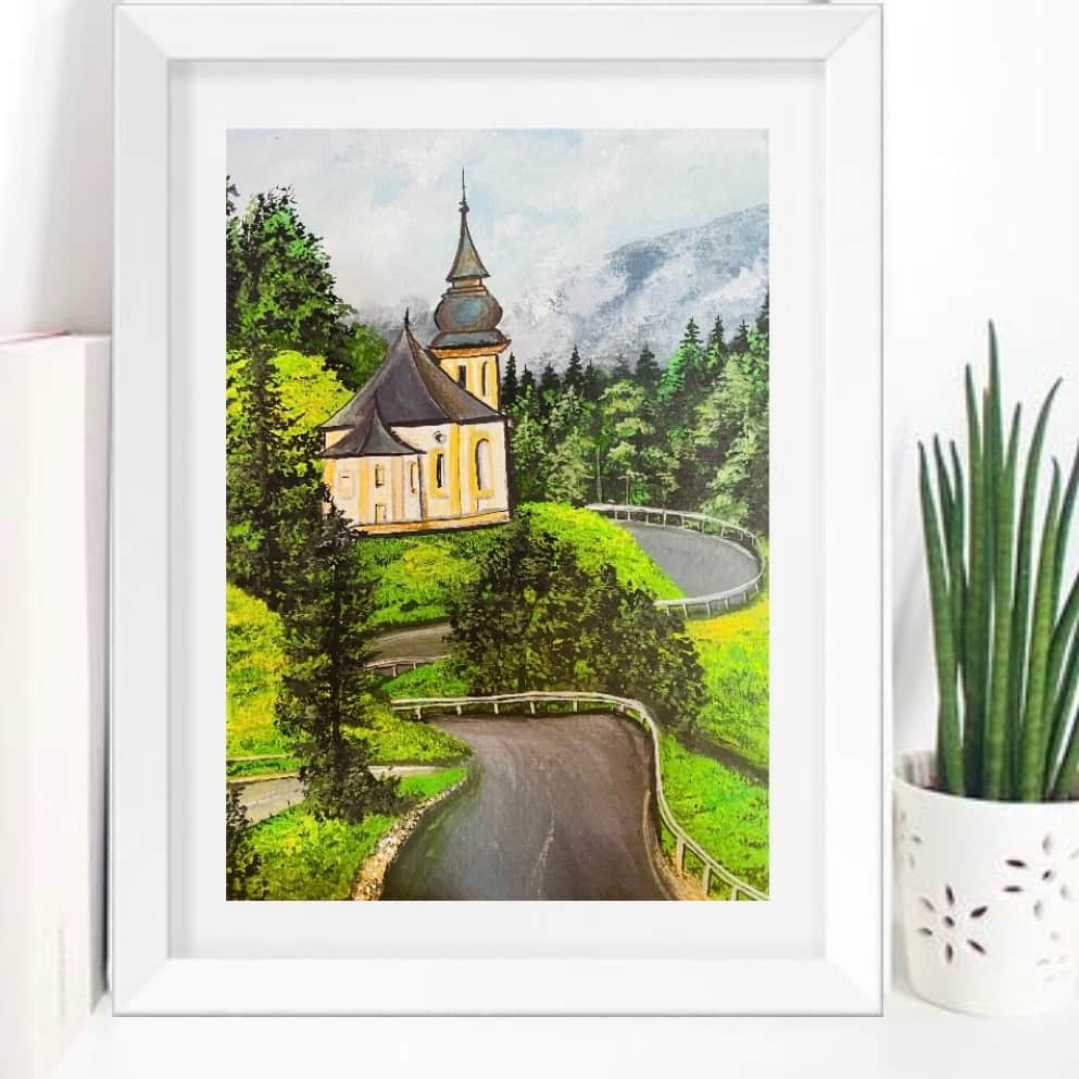 Wall Scenery Frame - top_view