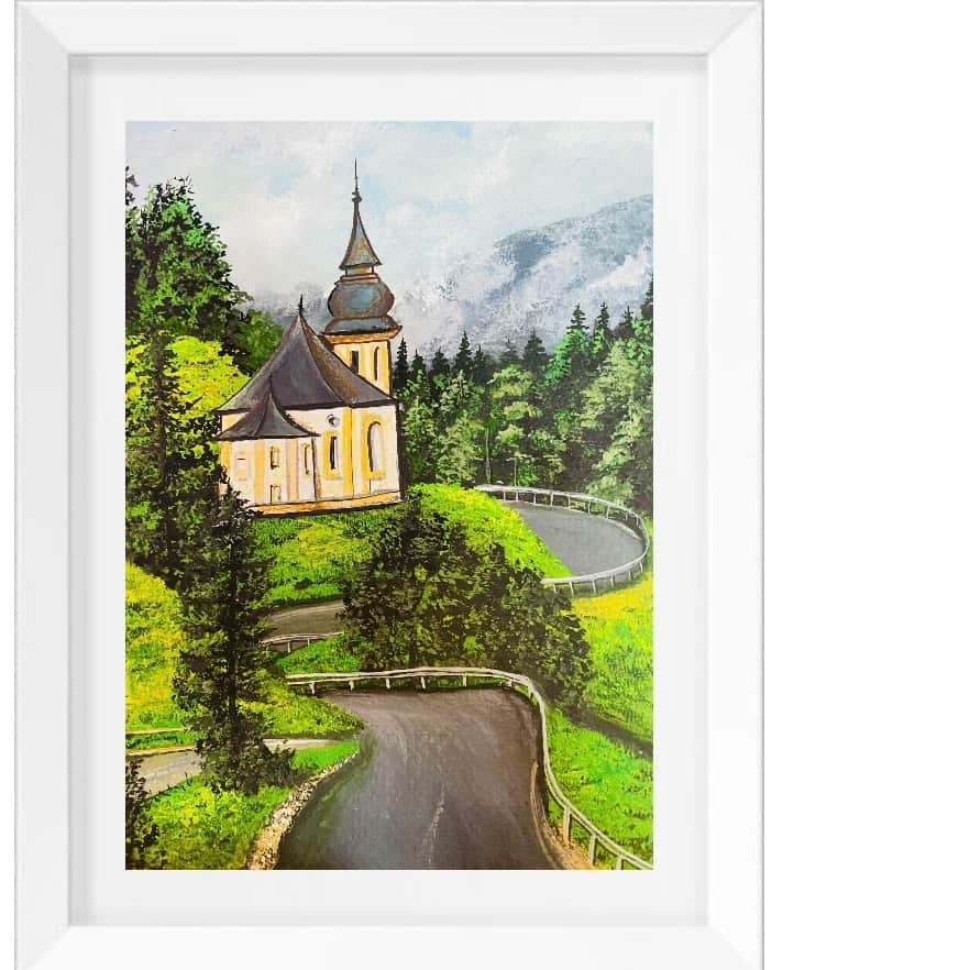 Wall Scenery Frame - rear_view