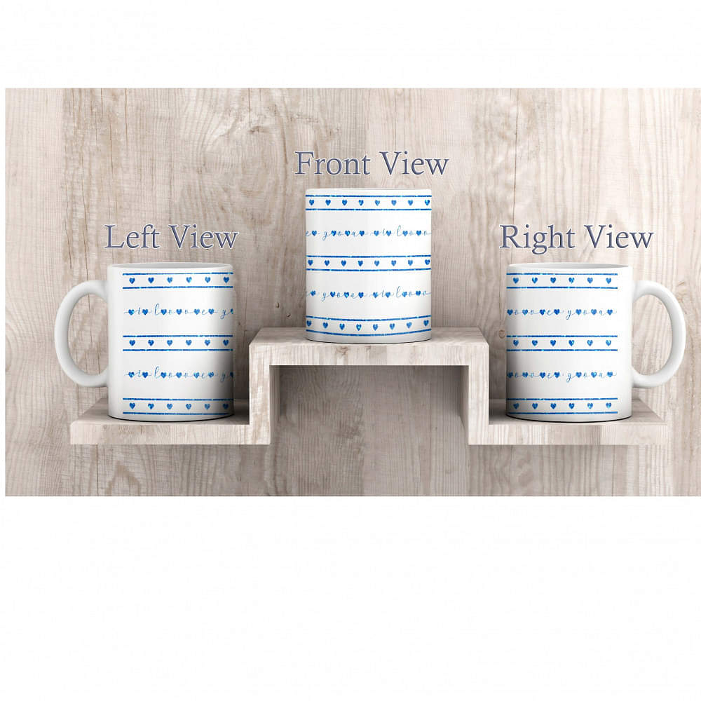 White Colour Printed Mug - photo