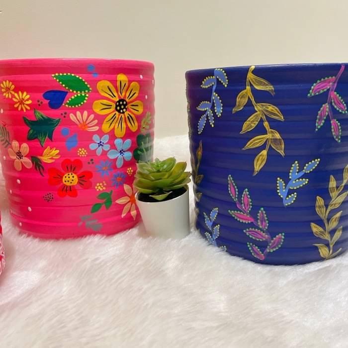 Terracotta planters
