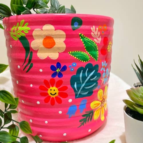 Terracotta planters