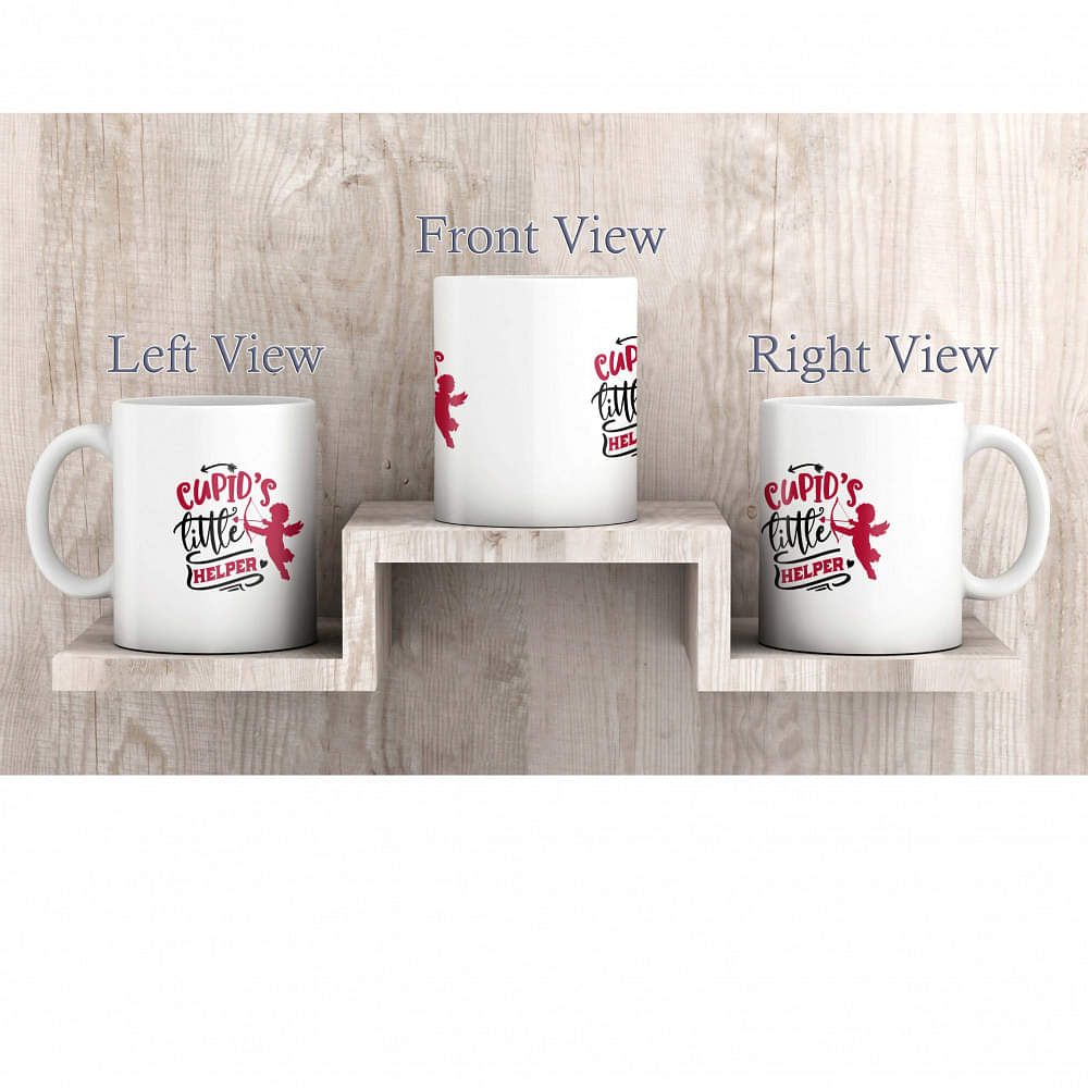 Ceramic Mug with Printed Structure - photo