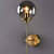 Copper Lamp For Home Wall Decoration - front_view