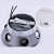 6 Way Round (Warm White) Wall Light - rear_view