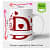 Ceramic Mug with Printed Design - top_view