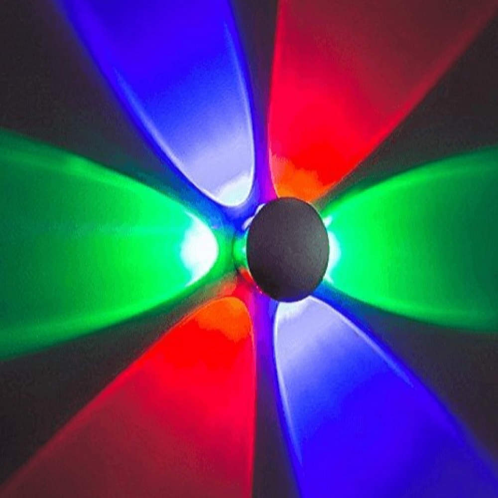 Wall Light, 6 Way Round (Multicolor) - photo