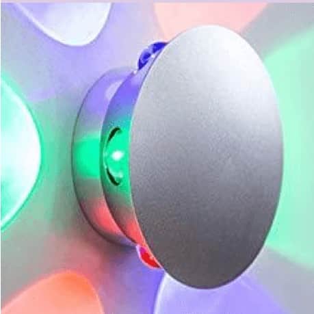 Wall Light, 6 Way Round (Multicolor) - top_view