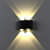 Updown 'U' Beam 8W Wall Light - left_view