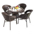 4 Seater 1 Center Table wicker - photo