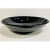 Counter Top Black Bowl Glass Wash Basin  (16x16 ) - top_view