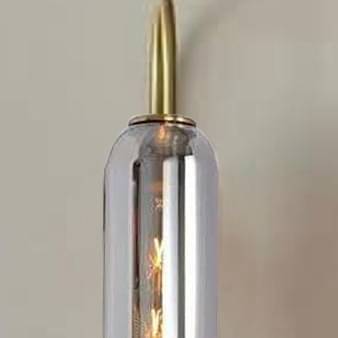 Pendant Lights With Luxurious Crystal Flute Lampshades For Home Décor ( Silver Glass)