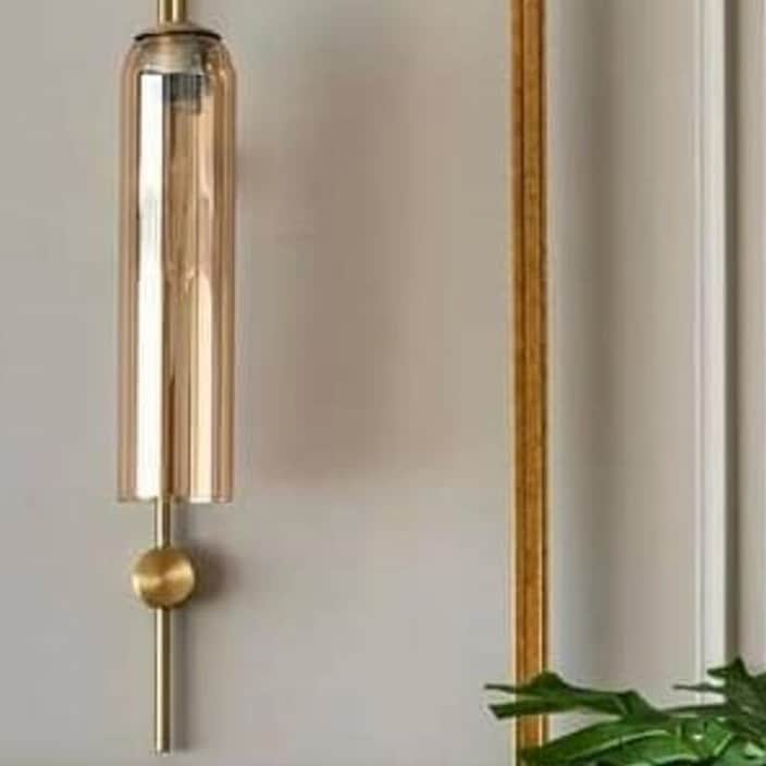 Crystal Flute Lampshade Pendant Lights For Home Wall Decoration - rear_view