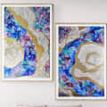 Beautiful Wall Art Painting  Set Of Two - photo