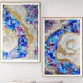 Beautiful Wall Art Painting  Set Of Two - top_view