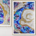 Beautiful Wall Art Painting  Set Of Two - left_view