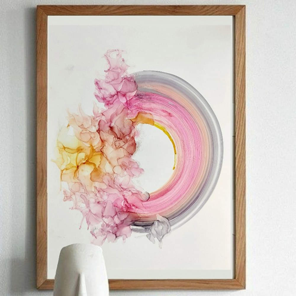 Painting with Decorative Canvas - photo