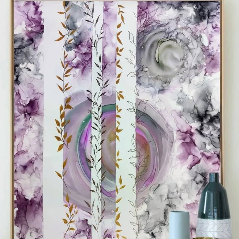 Decorative Trendy Abstract Wall Art Painting