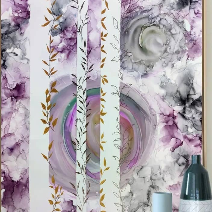 Decorative Trendy Abstract Wall Art Painting