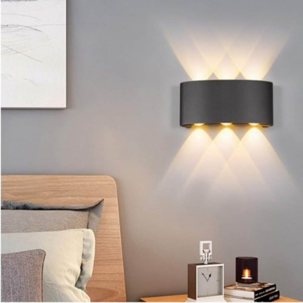 Updown Wall Light featuring 12W 'U' Beam (WARM WHITE) - photo