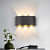 Updown Wall Light featuring 12W 'U' Beam (WARM WHITE) - front_view