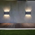 Updown Wall Light featuring 12W 'U' Beam (WARM WHITE) - top_view