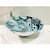 Table top Bathroom Sink Glass Bowl Basin. - photo