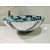 Table top Bathroom Sink Glass Bowl Basin. - front_view