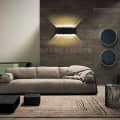 Updown Wall Light with a 20W 'U' Beam - front_view