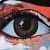 Longing Eyes Wood Colorful Modern Art Canvas Painting - top_view