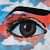 Longing Eyes Wood Colorful Modern Art Canvas Painting - rear_view