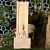 Elegant Cream Garden Buddha Water Fountain - top_view