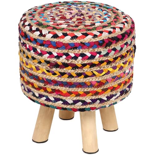 Latest JUTE Ottoman Style Stool