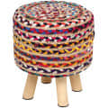 Latest JUTE Ottoman Style Stool - front_view