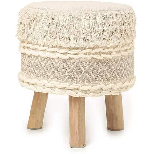Boho Design Ottoman Style Stool