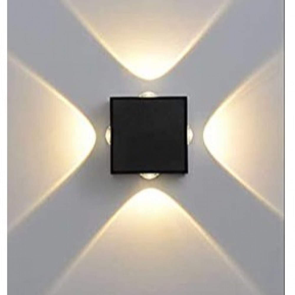 12W (4 Way) Square Wall Light - photo