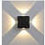 12W (4 Way) Square Wall Light - top_view