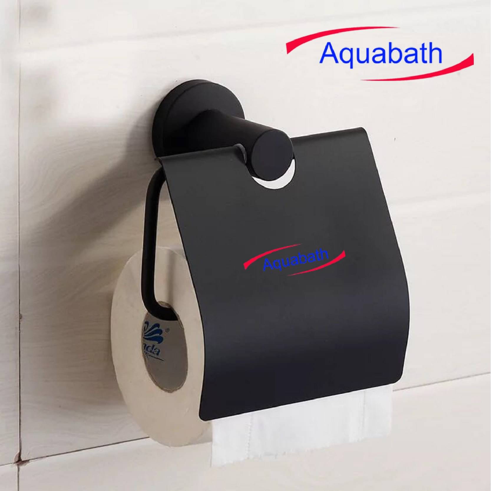 Black Toilet Paper Roll Holder