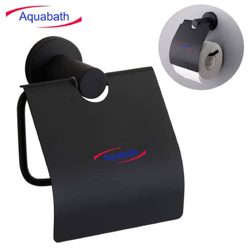 Black Toilet Paper Roll Holder