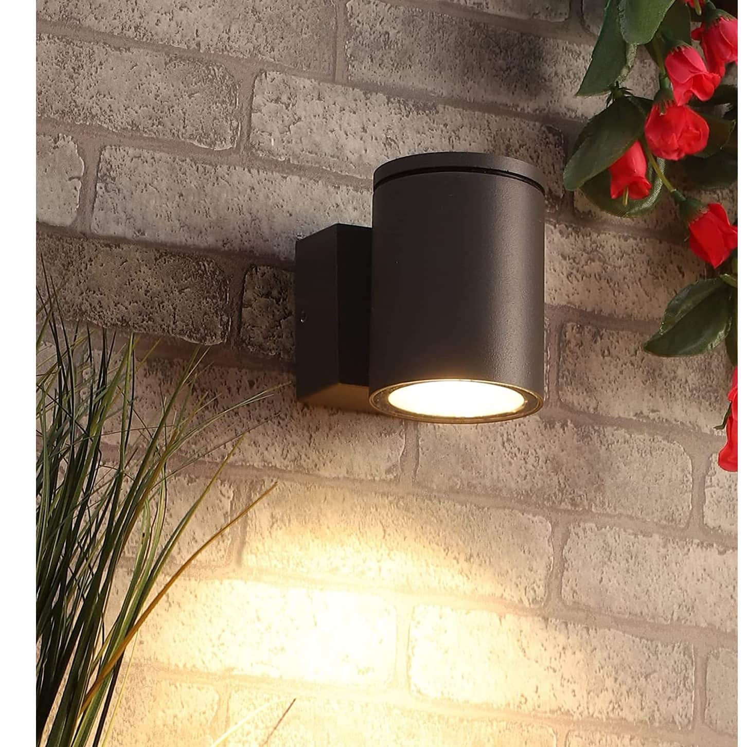 5W/259 (1 Way) Round Up or Down Wall Light - top_view