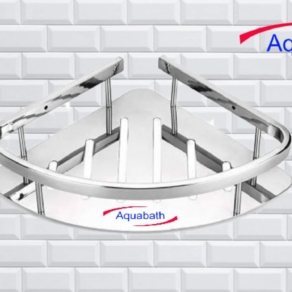 Stainless Steel Bathroom Shelf - photo