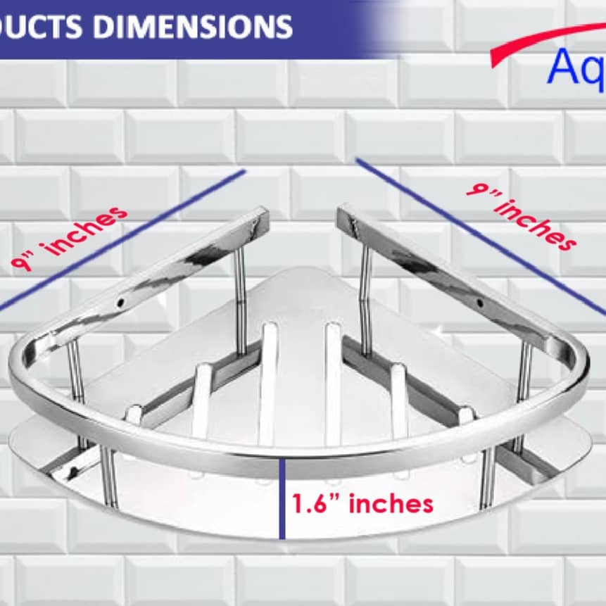 Stainless Steel Bathroom Shelf